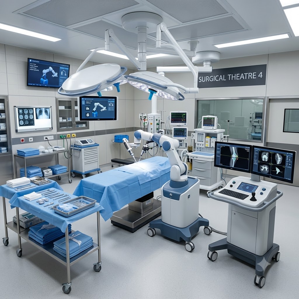 Robotic-assisted orthopedic surgery